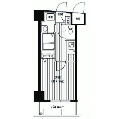 常磐線賃貸マンション・1K
