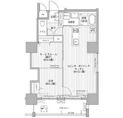 常磐線 マンション 1SLDK