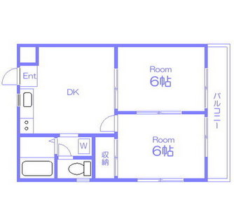 東京都葛飾区西亀有２丁目 賃貸マンション 2DK