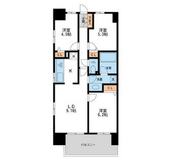 東京都荒川区南千住３丁目 賃貸マンション 3LDK