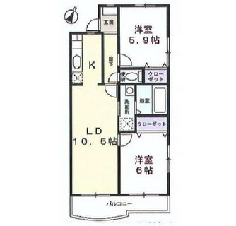 東京都葛飾区西亀有２丁目 賃貸マンション 2LDK