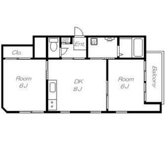 東京都足立区千住寿町 賃貸マンション 2DK