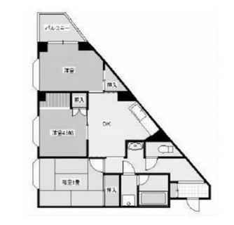 東京都葛飾区西亀有３丁目 賃貸マンション 3DK