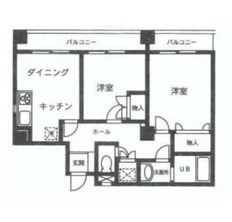 東京都荒川区荒川１丁目 賃貸マンション 2DK