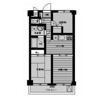 東京都荒川区東日暮里３丁目 賃貸マンション 3DK