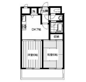 東京都荒川区東日暮里５丁目 賃貸マンション 2DK