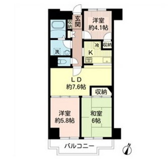 東京都葛飾区亀有２丁目 賃貸マンション 3LDK