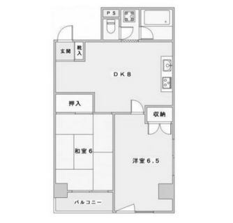 東京都荒川区南千住５丁目 賃貸マンション 2DK