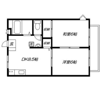 東京都足立区千住中居町 賃貸マンション 2DK