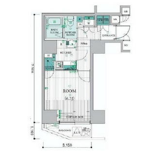 東京都葛飾区東金町１丁目 賃貸マンション 1K