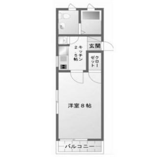 東京都台東区根岸２丁目 賃貸マンション 1K