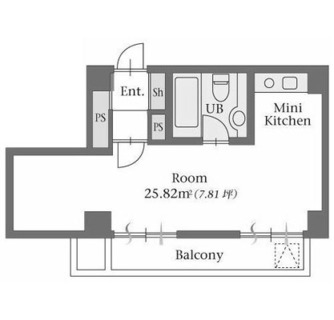 東京都荒川区南千住２丁目 賃貸マンション 1R