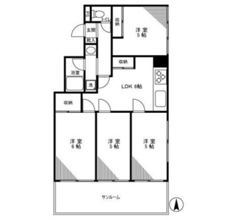 東京都足立区谷中１丁目 賃貸マンション 4DK