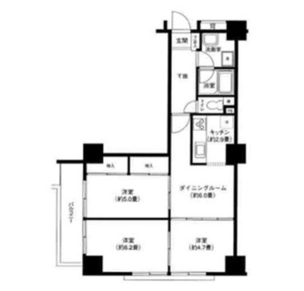 東京都荒川区西日暮里１丁目 賃貸マンション 3DK