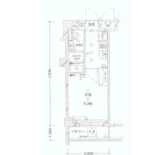 東京都荒川区荒川５丁目 賃貸マンション 1K