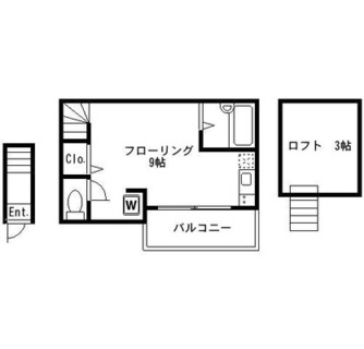 東京都足立区千住旭町 賃貸アパート 1R