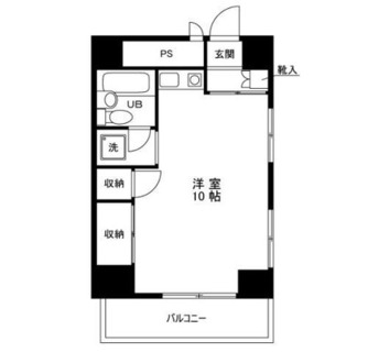 東京都文京区千駄木２丁目 賃貸マンション 1R