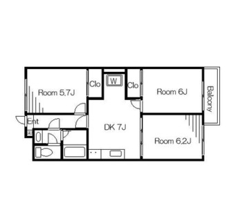 東京都荒川区荒川５丁目 賃貸マンション 3DK