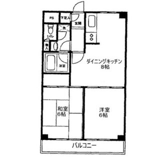 東京都葛飾区東金町６丁目 賃貸マンション 2DK