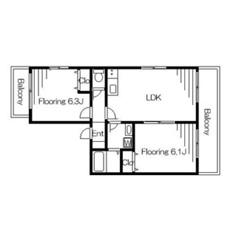 東京都足立区千住中居 賃貸アパート 2LDK