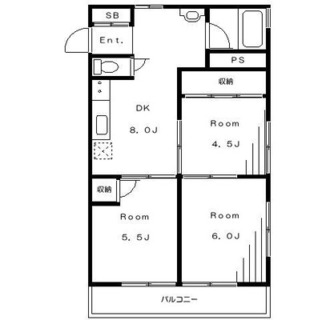 東京都荒川区西日暮里２丁目 賃貸マンション 3DK