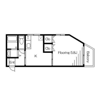 東京都荒川区西日暮里６丁目 賃貸マンション 1K