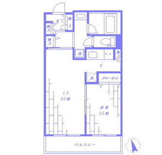 東京都荒川区荒川２丁目 賃貸マンション 1LDK