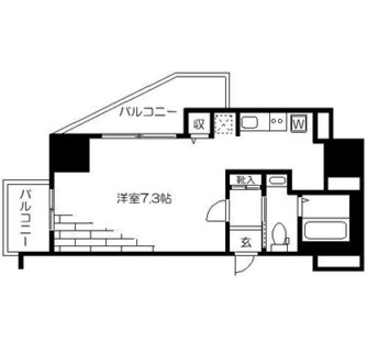 東京都荒川区南千住３丁目 賃貸マンション 1R