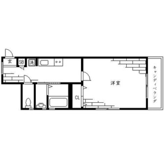 東京都台東区日本堤１丁目 賃貸マンション 1K