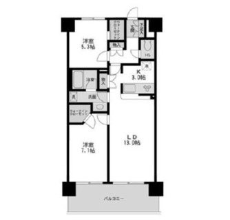 東京都荒川区南千住３丁目 賃貸マンション 2LDK