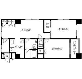 東京都足立区綾瀬２丁目 賃貸マンション 2LDK