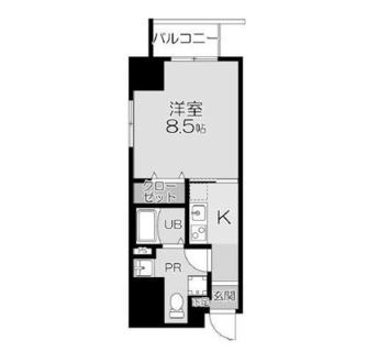 東京都台東区松が谷１丁目 賃貸マンション 1K