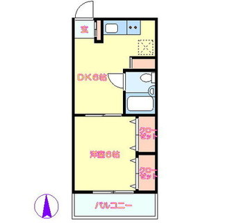 東京都足立区日ノ出町 賃貸マンション 1DK