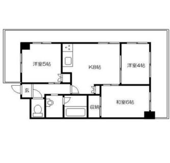 東京都足立区千住仲町 賃貸マンション 2K