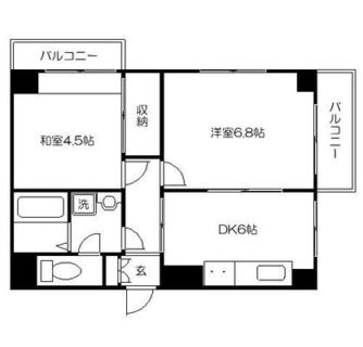 東京都荒川区荒川５丁目 賃貸マンション 2DK