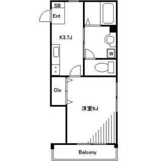 東京都荒川区西日暮里２丁目 賃貸マンション 1K