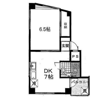 東京都台東区根岸２丁目 賃貸マンション 1DK