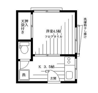 東京都荒川区荒川４丁目 賃貸アパート 1K