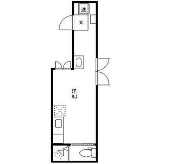 東京都足立区千住４丁目 賃貸マンション 1R
