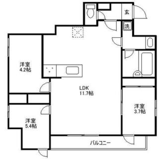 東京都荒川区東日暮里６丁目 賃貸マンション 3LDK